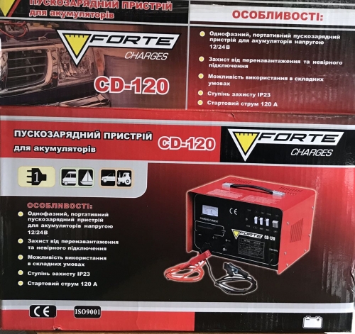 Пуско-зарядное устройство Forte CD-120