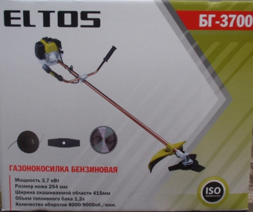 Мотокоса Eltos БГ-3700