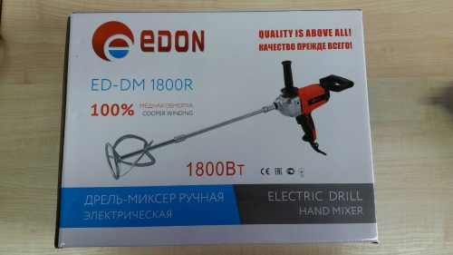Дрель миксер Edon ED-DM 1800 R