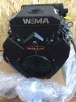Бензиновый двигатель WEIMA WM2V78F (20 л.с.,2 цилиндра, вал шпонка / конус