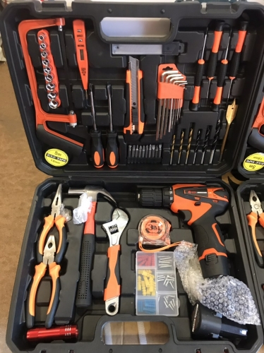 Мультифункциональный набор инструментов для монтажа с дрелью Edon ED-42L-TZ