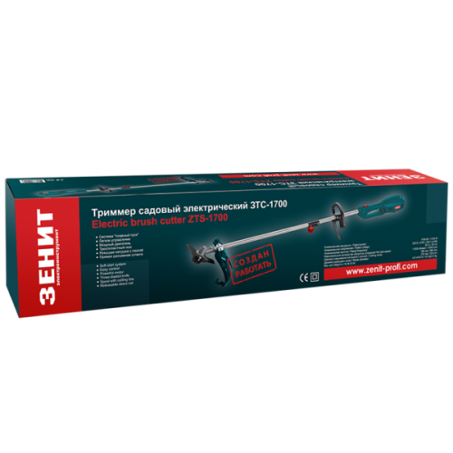 Триммер садовый электрический Зенит ЗТС-1700