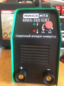 Сварочный инвертор Минск МСА ММА 360 в кейсе