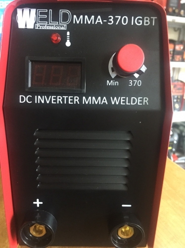Сварочный инвертор Weld IWM MMA 370 (Дисплей+кейс)