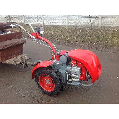 Мотоблок Мотор Сич МБ-8Э с бензиновым двигателем МС-10П-04, электростартер