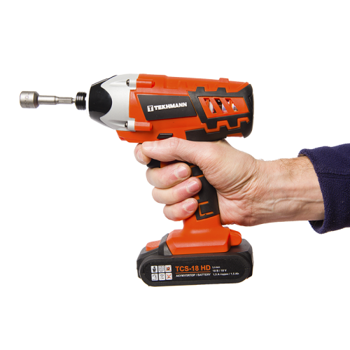 Шуруповерт аккумуляторный Tekhmann TCS-18 HD