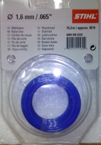 Леска круглая Stihl 1.6мм*15,2м