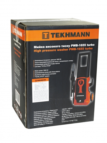 Мойка высокого давления Tekhmann PWB-1655 TURBO