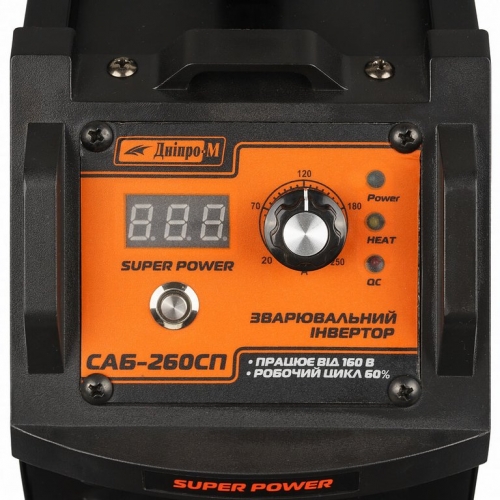 Сварочный инвертор IGBT Дніпро-М САБ-260 СП