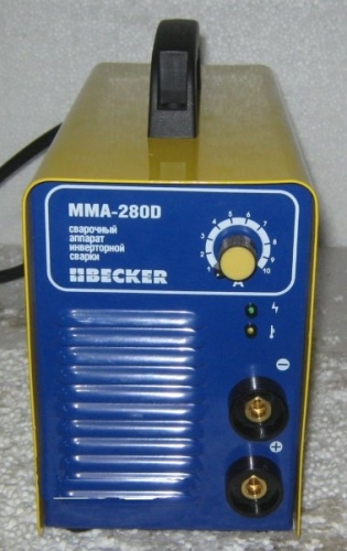 Сварочный инвертор Becker MMA 280D кейс