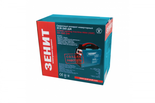 Сварочный инвертор Зенит ЗСИ-260 ДМК
