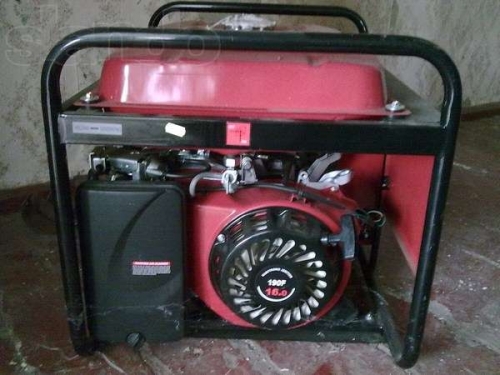 Бензиновый генератор Samson SQ-190A сварочный, ток 210А