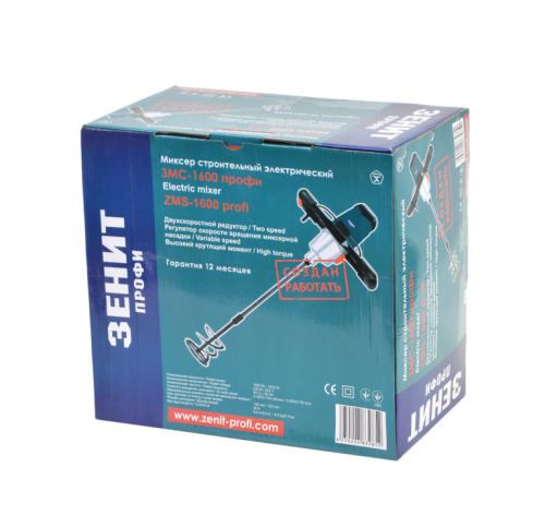Миксер строительный Зенит ЗМС-1600 Профи