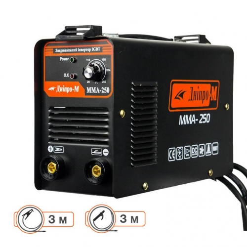 Сварочный инвертор IGBT Дніпро-М ММА-250В