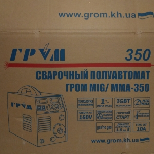 Сварочный полуавтомат Гром MIG 350 (MIG/MMA)