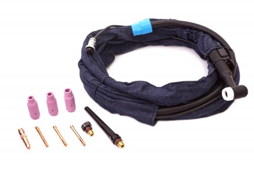 Сварочная горелка для аргонно-дуговой сварки Tesla TIG 17 (4m)