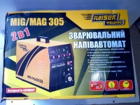 Сварочный инверторный полуавтомат KAISER MIG/MAG-305 2в1